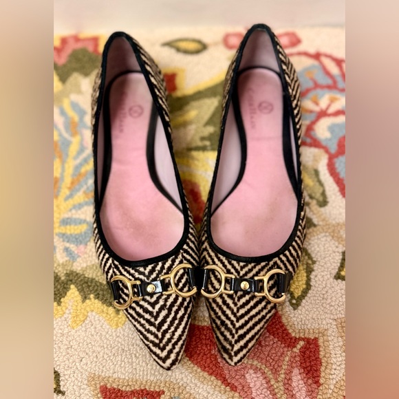 Cole Haan Shoes - COLE HAAN X NIKE Limited Edition Calf Hair Pointed Toe Ballet Flats - Size 6 1/2
